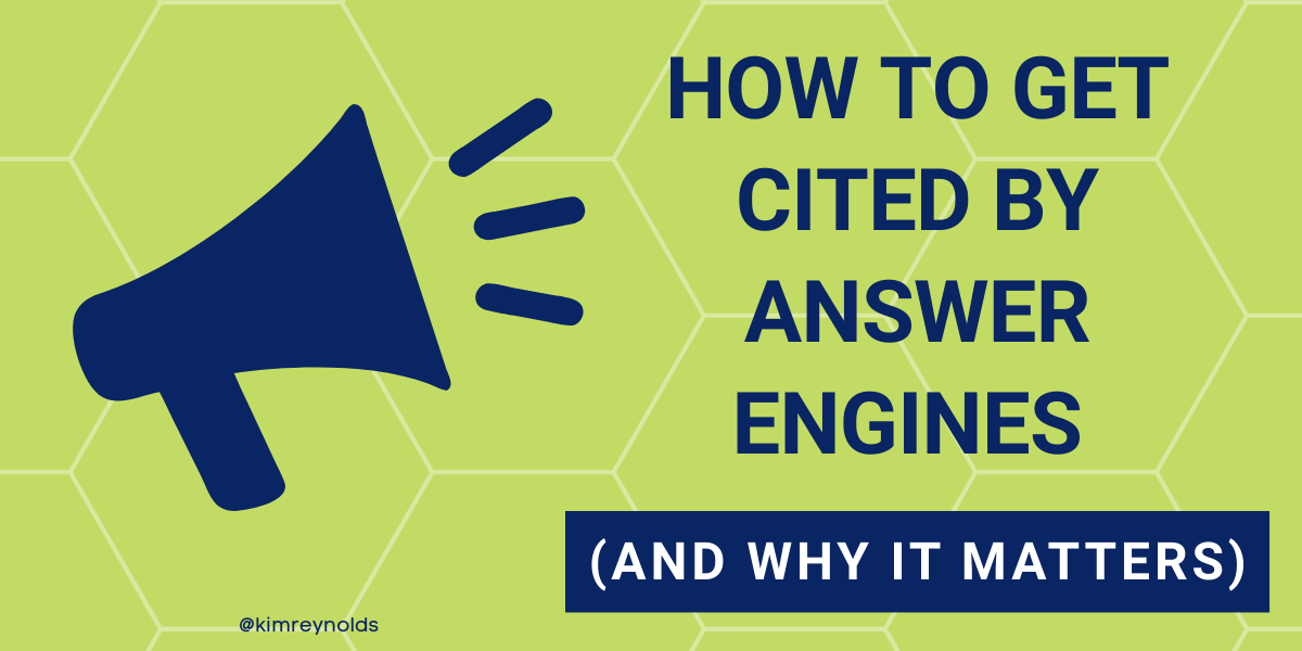 How to Get Cited by Answer Engines (And Why It Matters)